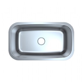 Large Single Bowl Stainless Steel Kitchen Sink